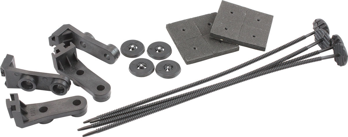 MOUNTING KIT 16" BRUSHLESS FANELECTRIC REPLACEMENT CURVED FEET TIES Aeroflow- AF 59-1126