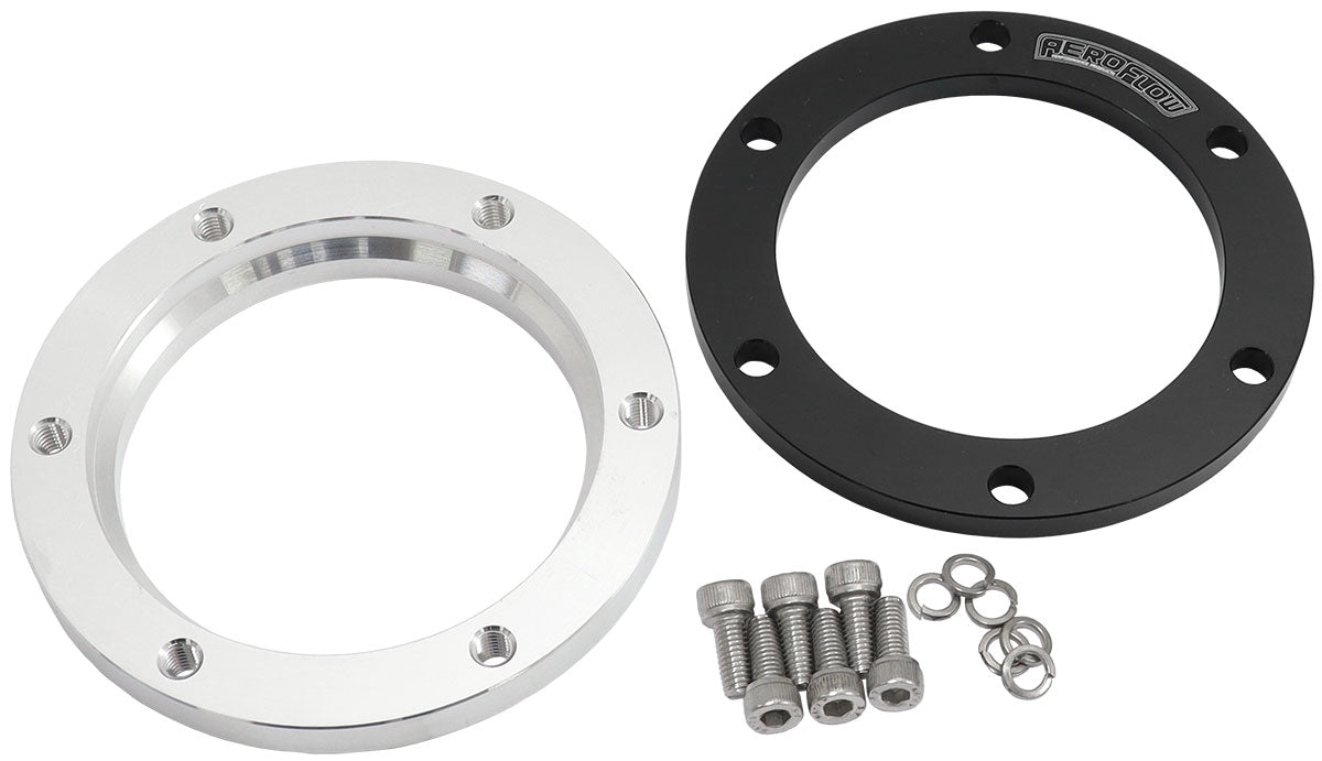 WELD IN CONVERSION SINGLE FUELPUMP 40mm ALLOY HANGER SURGE TANK Aeroflow - AF 59-3144D