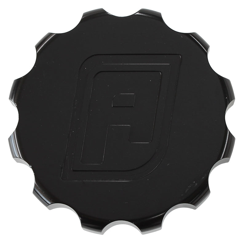BILLET OIL FILLER CAP BLACK -16ORB FOR FABRICATED COVERS
