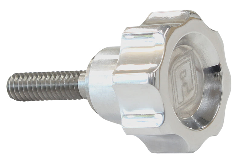 Polished bottle bracket nut suits AF6400