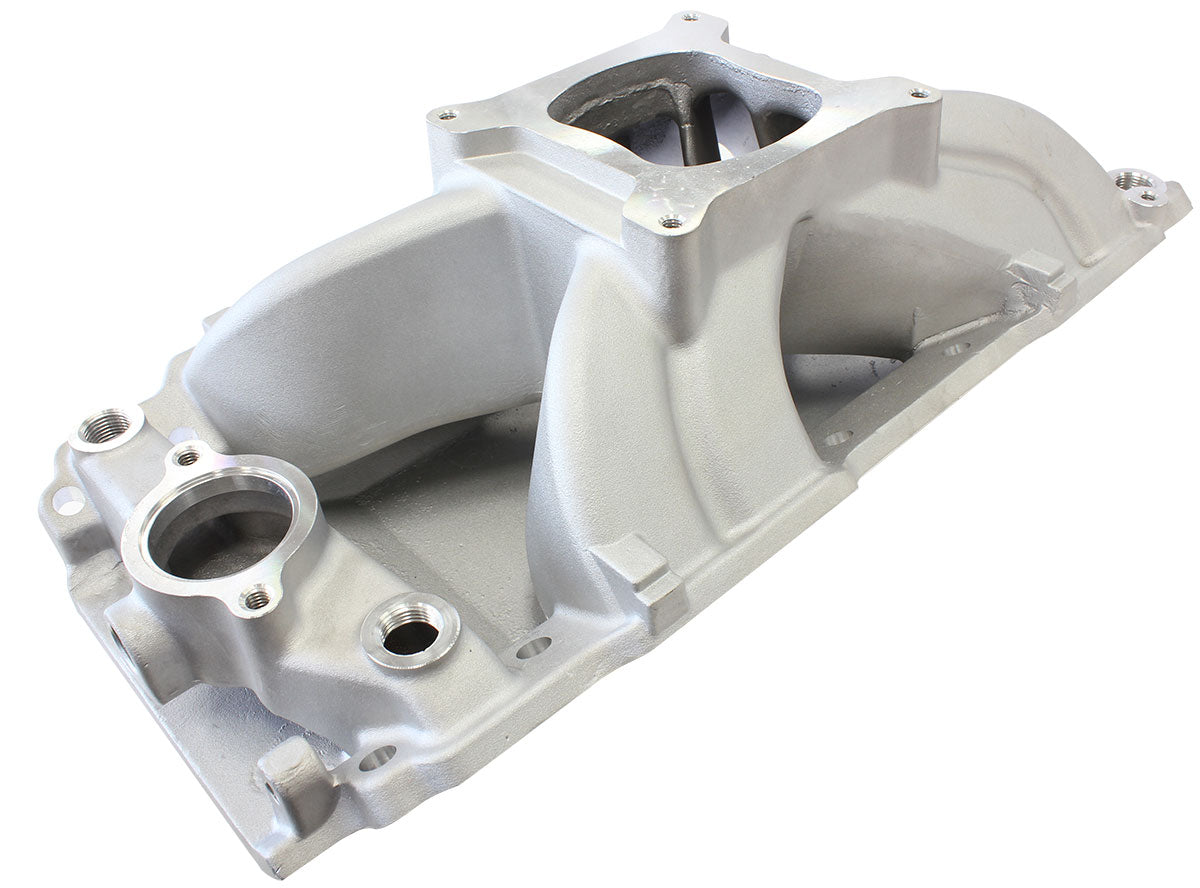 BBC HI RISE INTAKE MANIFOLD SINGLE PLANE OVAL 454 NATURAL