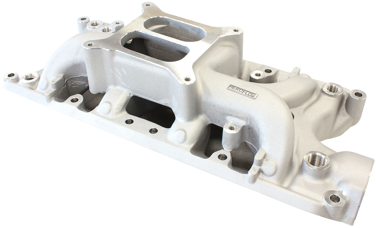 SBF AIR GAP INTAKE MANIFOLD DUAL PLANE FORD 302 NATURAL