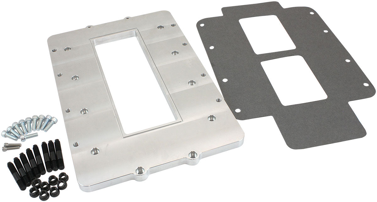 6-71 8-71 BLOWER TOP PLATE MODULAR INTAKE MANIFOLD NATURAL BILLET AF 6086-0000