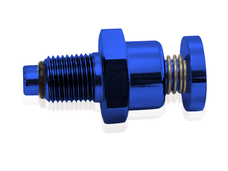 BLOWER PRESSURE RELIEF VALVE BLACK 1/8" THREAD