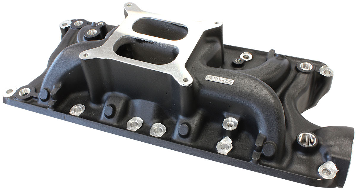 SBF STREET INTAKE MANIFOLD DUAL PLANE FORD 302 BLACK