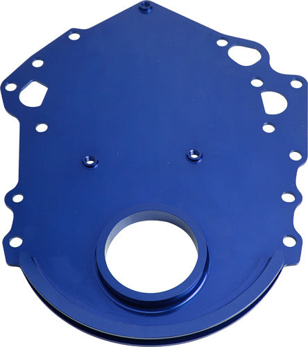 BILLET TIMING COVER 302 351C BLUE