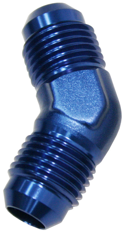 45 DEG MALE -16AN FLARE UNION BLACK MALE TO MALE