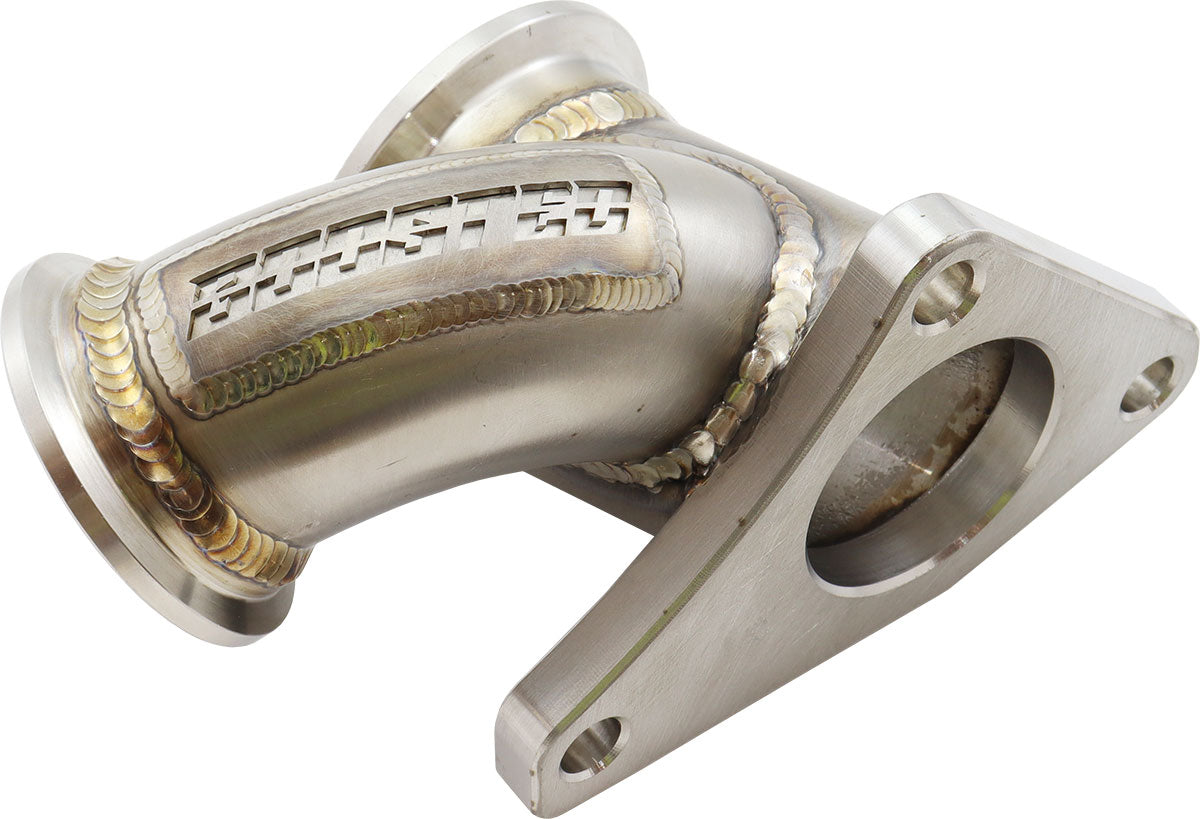 SUBARU EJ25 TWIST MOUNT S/S TURBO ADAPTER V-BAND GT30 45mmEJ20 Aeroflow - AF 8405-1200