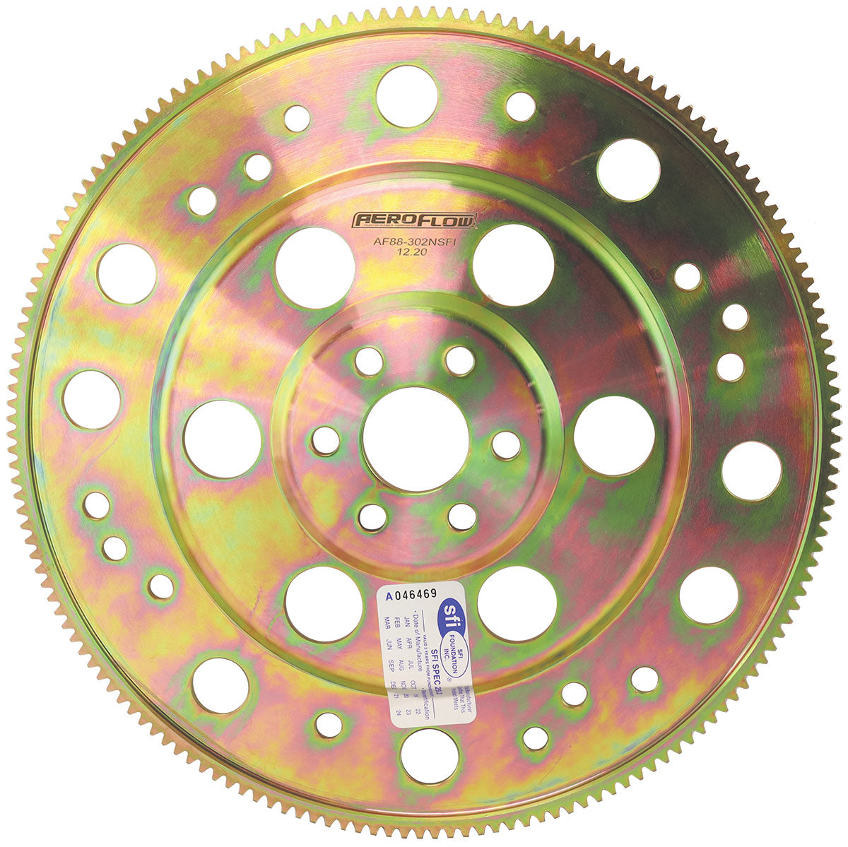 BILLET 302W 351C 164T INT BAL TRANS NEUTRAL FLEXPLATE RACE SBF Aeroflow - AF 88-302NSFI