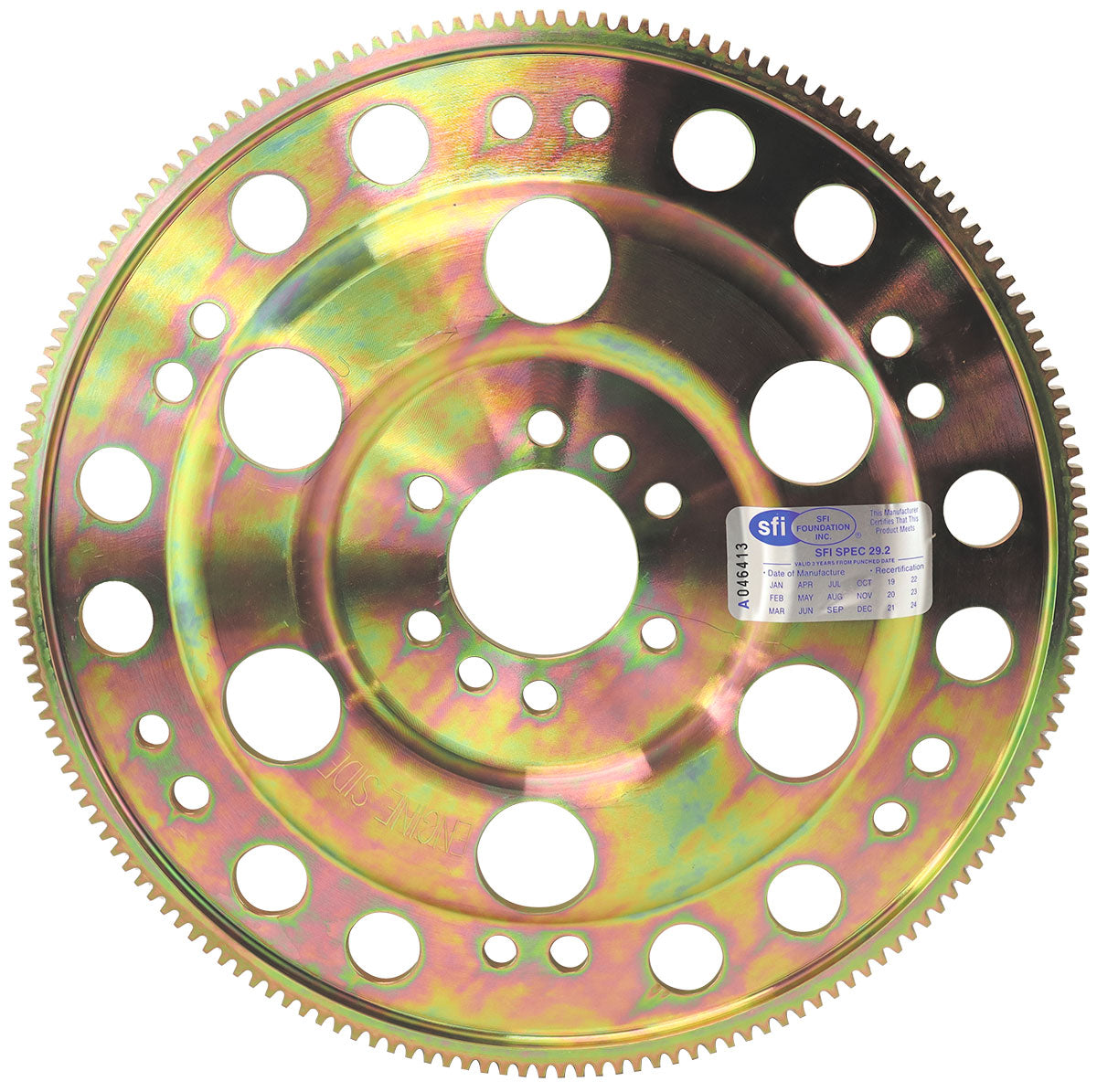 BILLET SB CHEV 168T INT BAL FLEXPLATE NEUTRAL RACE SBC SBC Aeroflow - AF 88-350SFI