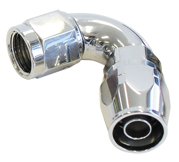 ELITE 120 DEG -6AN HOSE END ELITE SHOW QUALITY FULL FLOW