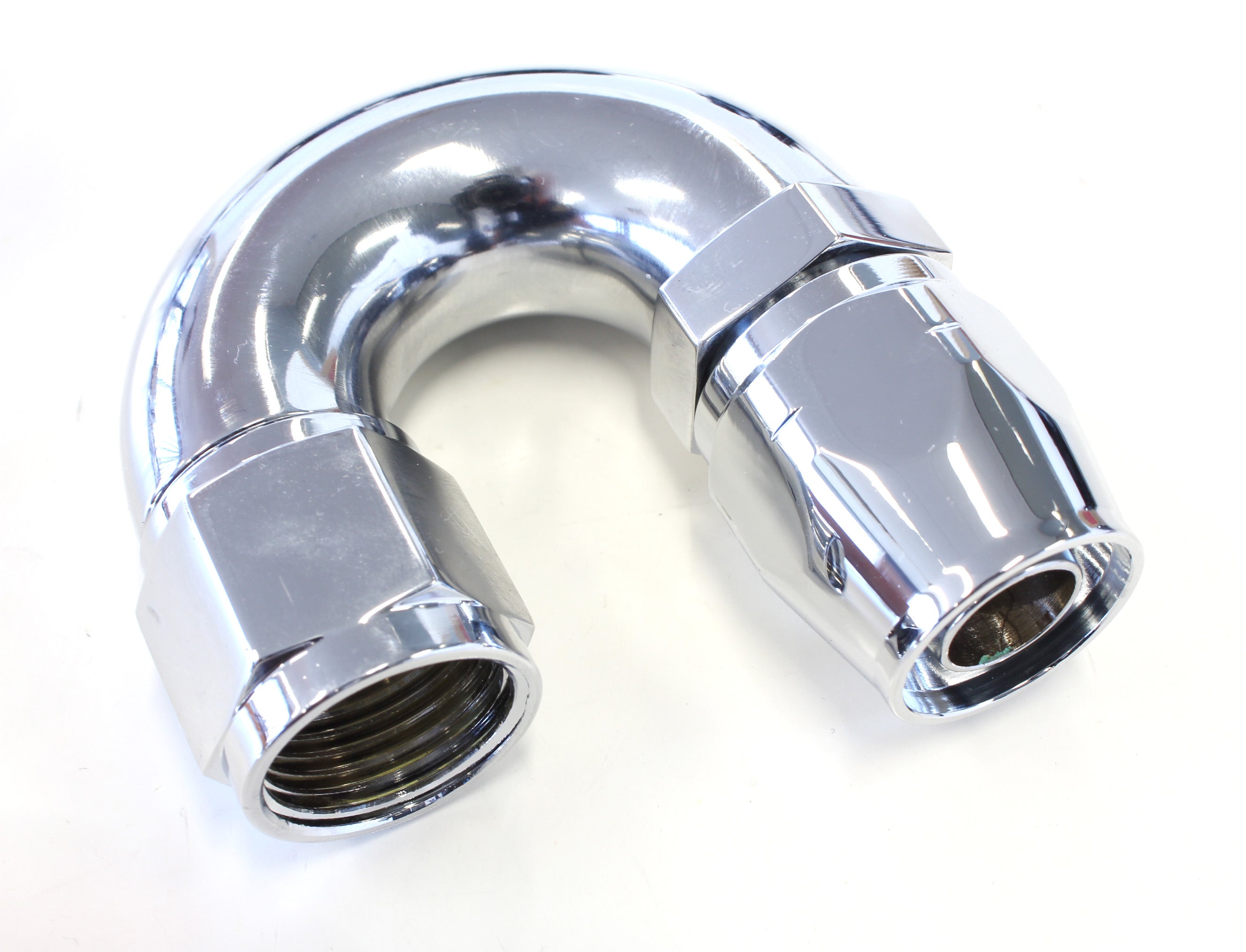 ELITE 180 DEG -10AN HOSE END ELITE SHOW QUALITY FULL FLOW