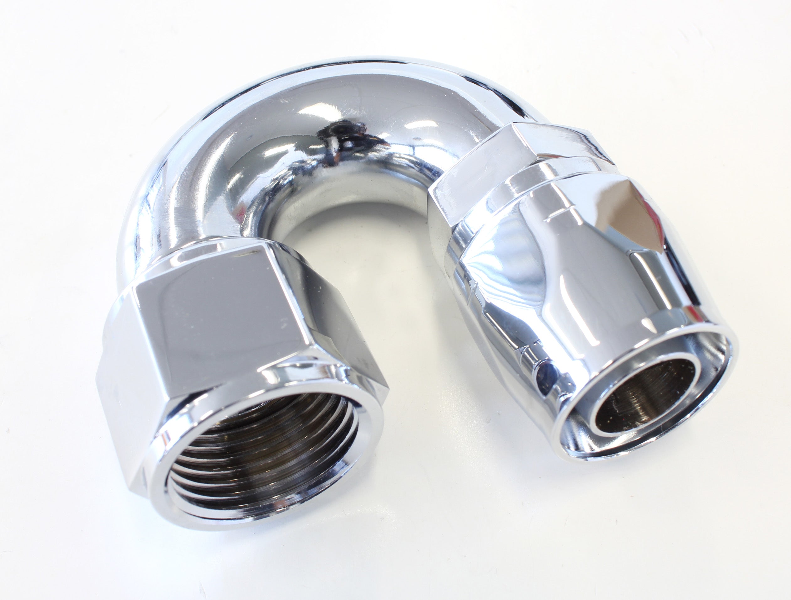 ELITE 180 DEG -12AN HOSE END ELITE SHOW QUALITY FULL FLOW