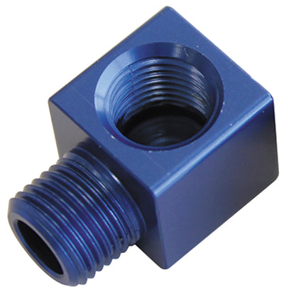90 DEG MALE TO F/MALE 1/8" BLUE ADAPTER TIGHT RADIUS