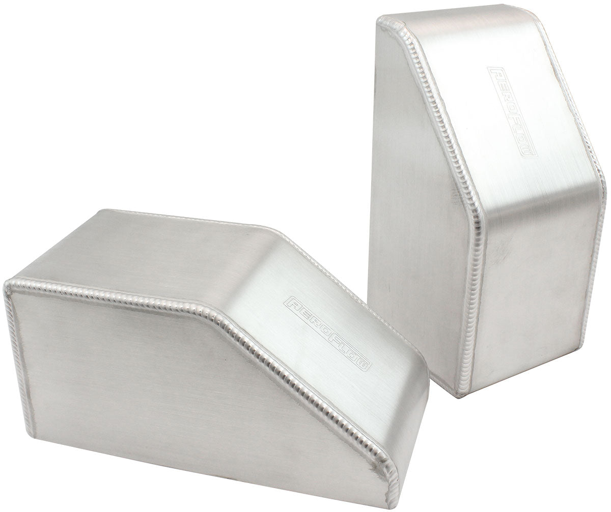 INTERCOOLER END TANKS 230x112 TOP BOTTOM INLET OUTLET PAIR