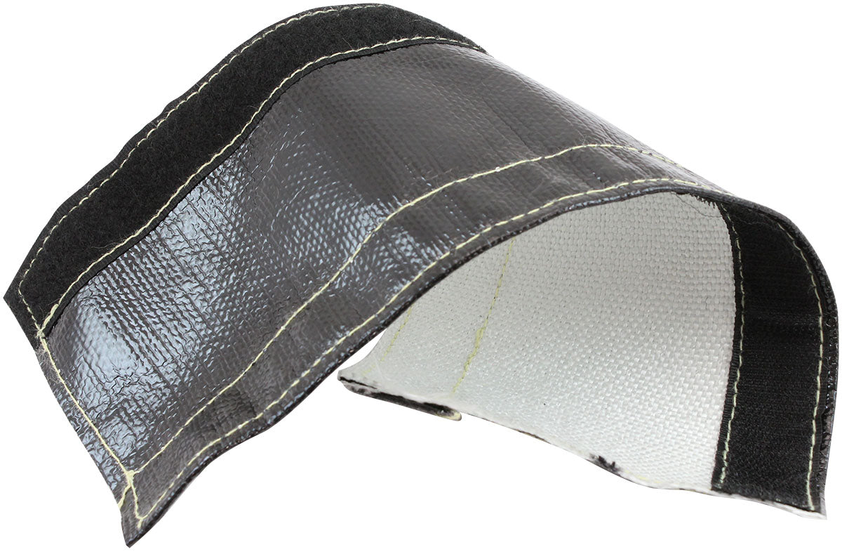 VELCRO HEAT GUARD 1" ID 25mm BLACK COLOUR 300mm
