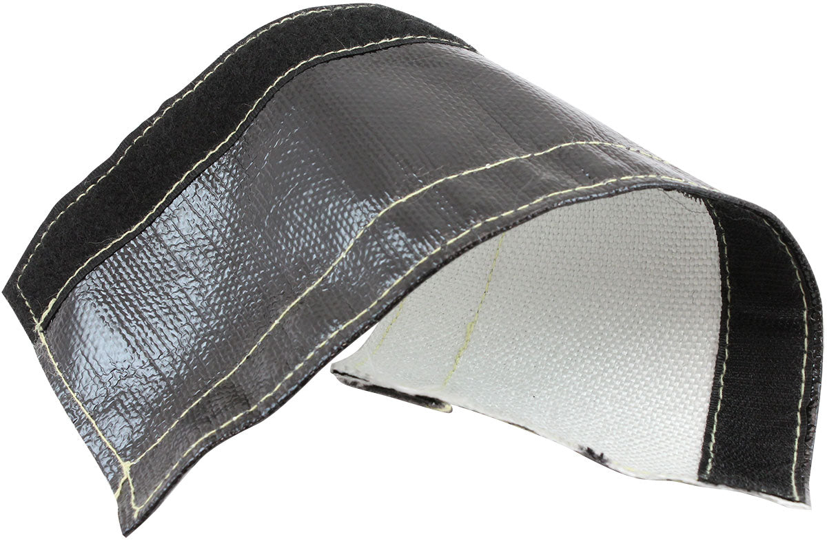 VELCRO HEAT GUARD 1.5" ID 38mmBLACK COLOUR 300mm