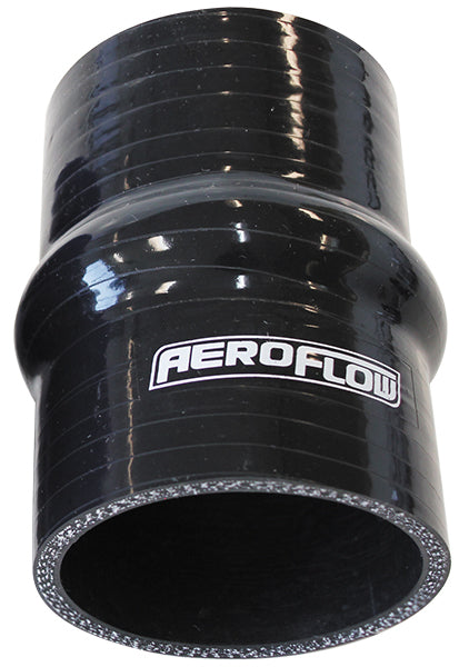 Silicone Hump Hose Str Black I.D 1.50" 38mm, Wall 4.5mm, 100mm Long AF 9211-150