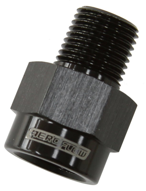 1/8" BSPT male to 1/8" NPT Female BLACK