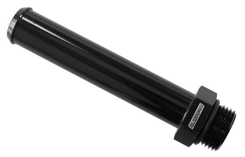 '-8ORB TO 19MM BARB TURBO DRAINEXTENSION BLACK 100MM OAL