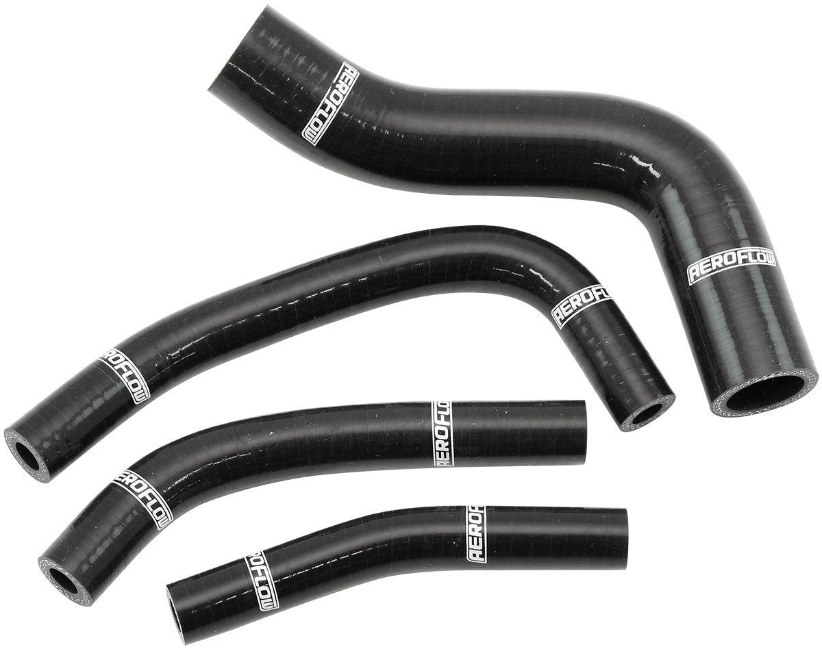MITSUBISHI EVO 6 HEATER HOSE KIT BLACK RADIATOR LANCER SILCIONE Aeroflow AF 9270-0051