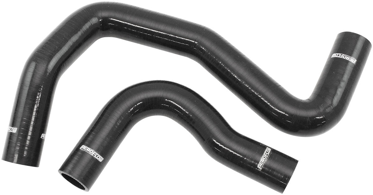 MITSUBISHI TRITON RADIATOR HOSE KIT 2005-2014 BLACK 4D56 Aeroflow AF 9280-0075