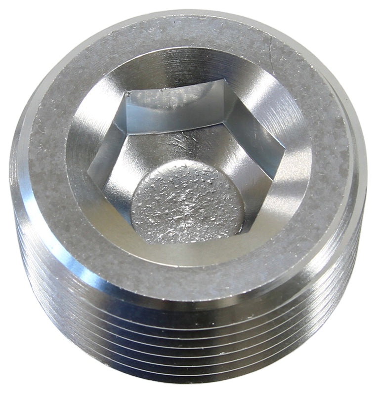 NPT PLUG 1/8 SILVER 1/8" NPT