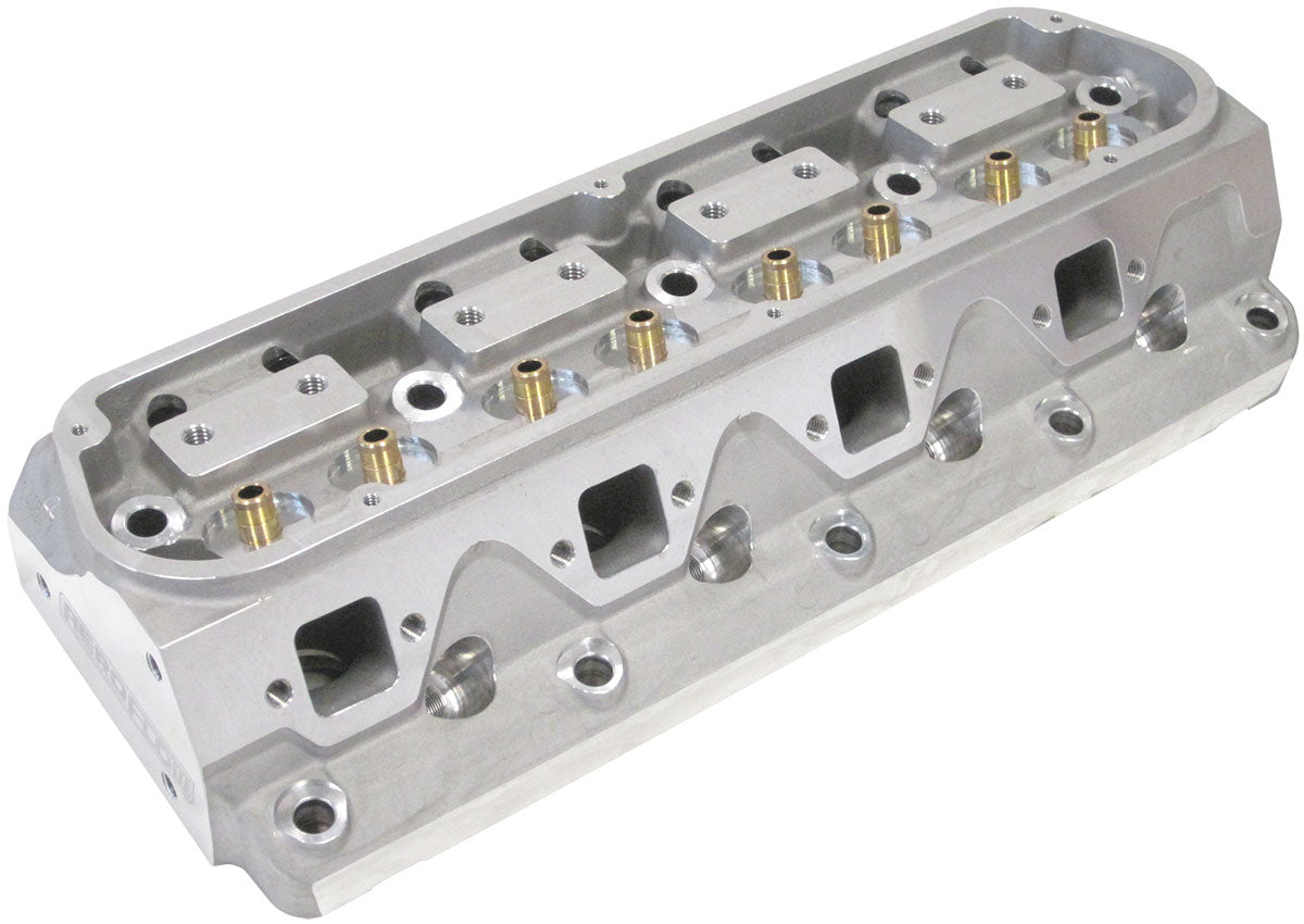 SBF 175cc ALUMINIUM HEADS BARE60cc CHAMBERS, 2.02"/1.60"