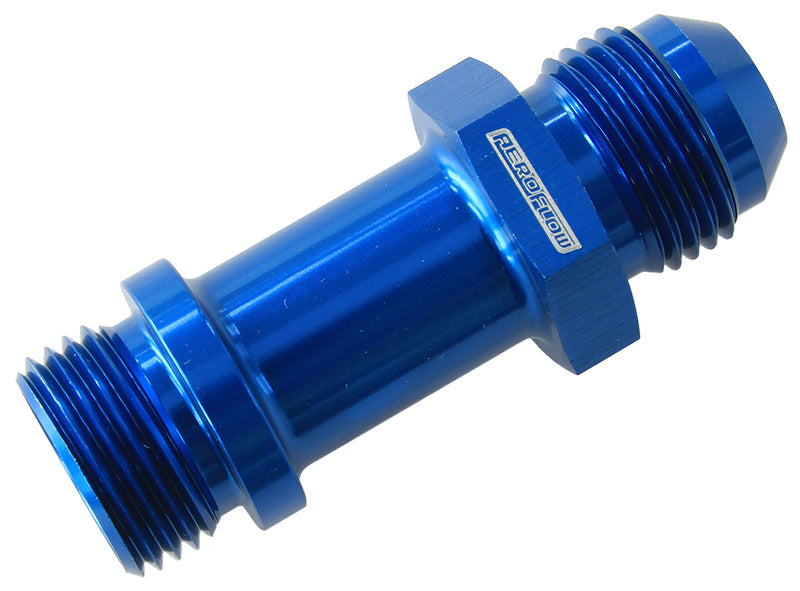 '-6ORB TO MALE -6AN EXTENSION BLUE 1.5" LONG EXTENSION