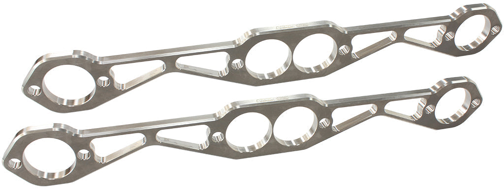 SBC header flanges set 1-5/8" Round port 1.63" PAIR