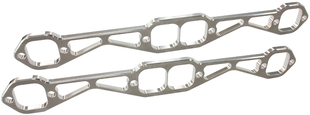 SBC header flanges set 1-3/4" Square port 1.75 X 1.75" PAIR