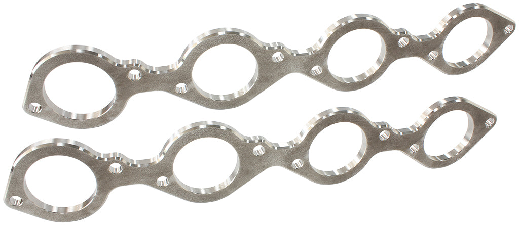 BBC header flanges set 2-1/4" Round port 2.25" PORT PAIR