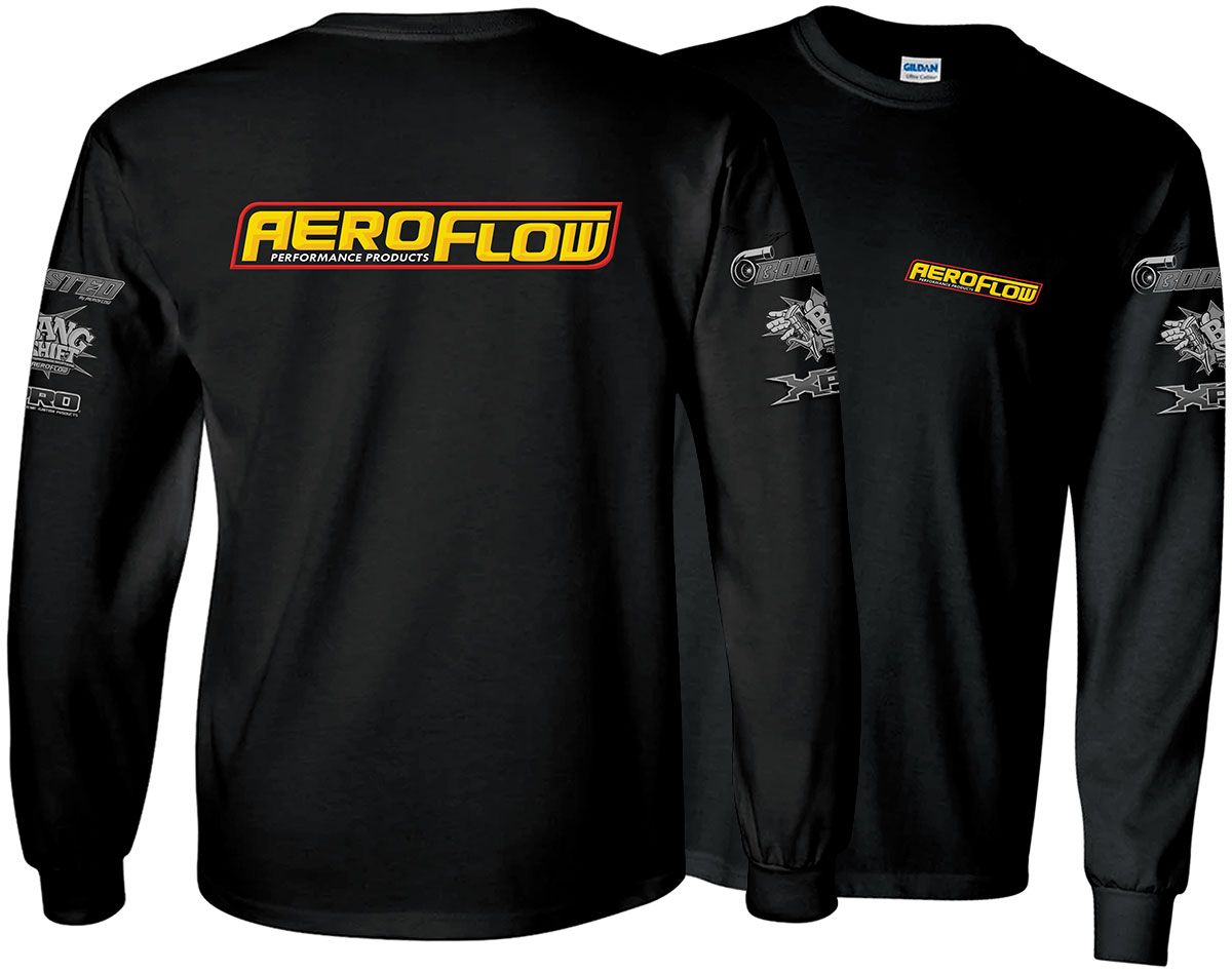 Aeroflow Logo Long Sleeve T-Shirt