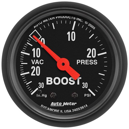 AutoMeter Z-Series Boost/Vacuum Gauge