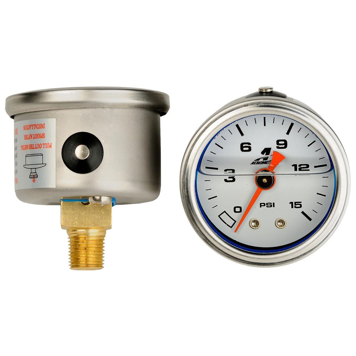 Aeromotive 1-1/2" Fuel Pressure Gauge