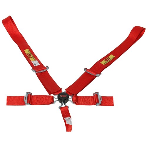 5 Point 3" Cam-Lock Type Racing Harness - Red