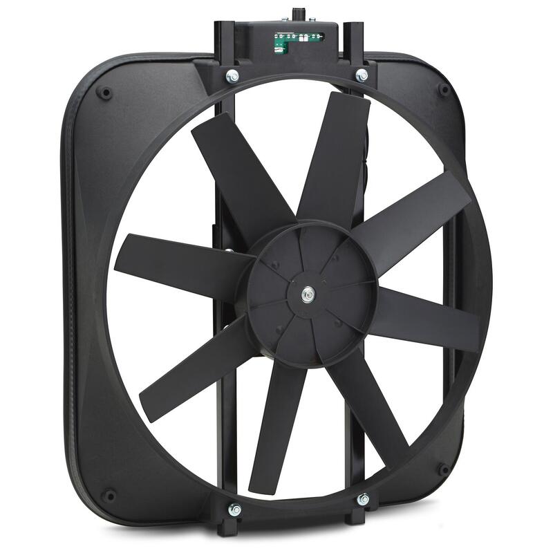 Proform , High Performance Universal 15" Electric Fan w/ Shroud, Straight Blade; 2800 CFM; w/ Thermostat & Mounting Kit