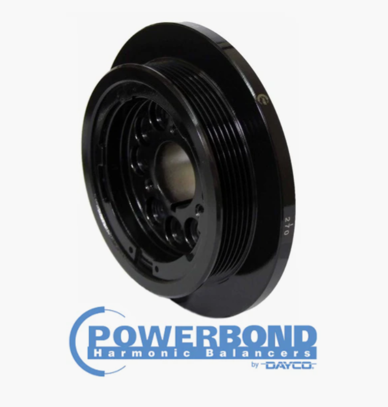 POWERBOND RACE PERFORMANCE 20% UNDERDRIVE BALANCER FOR HOLDEN ALLOYTEC LY7 LE0 LWR LU1 3.2L 3.6L V6